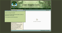 Desktop Screenshot of cedarheightscenter.com